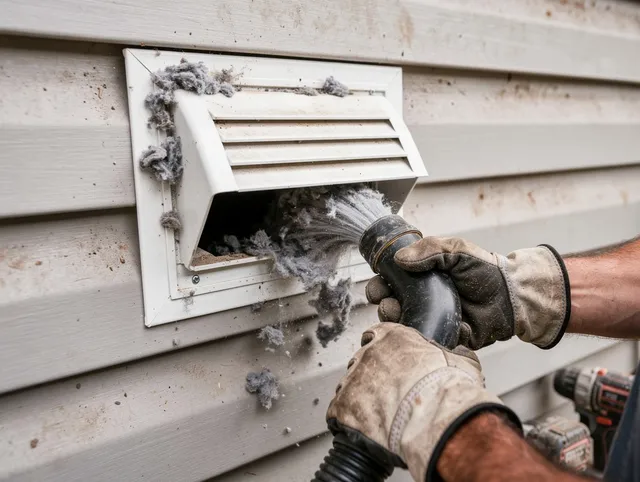 Professional dryer vent cleaning by Azusa Dryer Vent Cleaning in Azusa