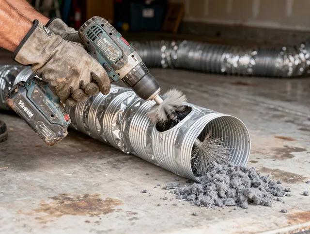 Professional duct cleaning by Azusa Dryer Vent Cleaning in Azusa