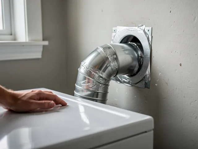 Azusa Dryer Vent Cleaning expert performing professional dryer vent repair and installation in Azusa