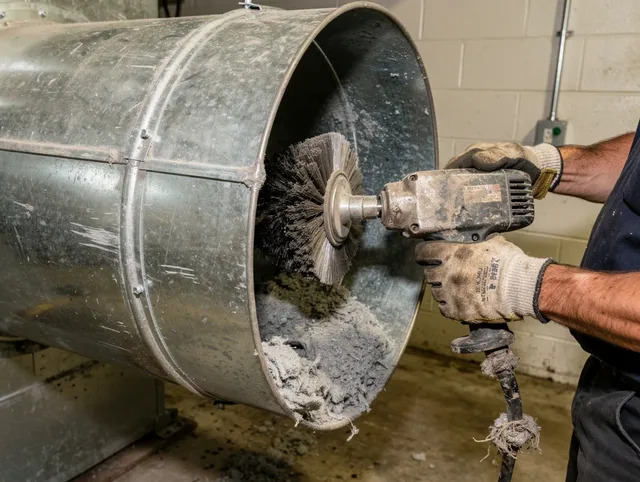 Industrial-grade dryer vent cleaning by Azusa Dryer Vent Cleaning in Azusa