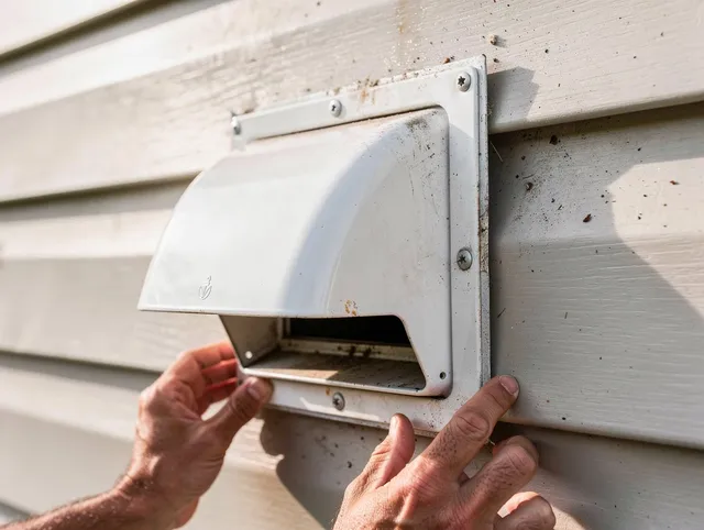 Azusa Dryer Vent Cleaning technician delivering thorough residential dryer vent cleaning service in Azusa
